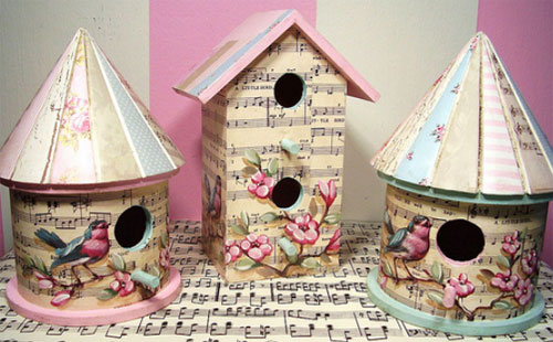 Bird houses  Sweet vintage by Jenny and Aaron