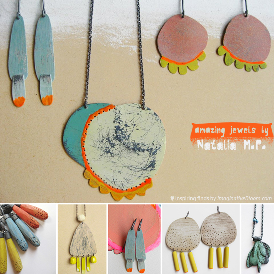 Natalia M P Handmade jewelry collage  Natalia Milosz Piekarska – Jewelry to Love