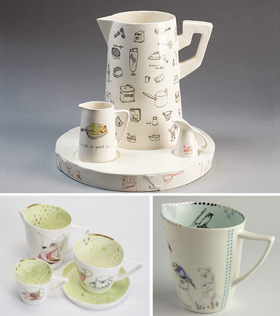 Handmade pottery by Lowri Davies  Handmade + Illustrated ceramics by Lowri Davies